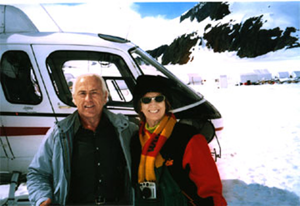 Lee and Karen Duquette on Norris Glacier